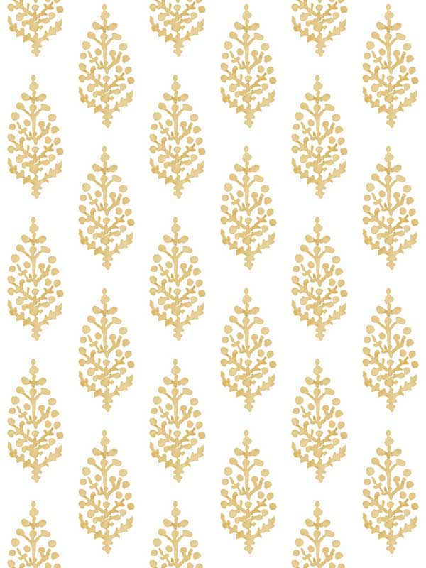 Paisley On Calico Yellow Wallpaper FH4071 by York Wallpaper for sale at Wallpapers To Go