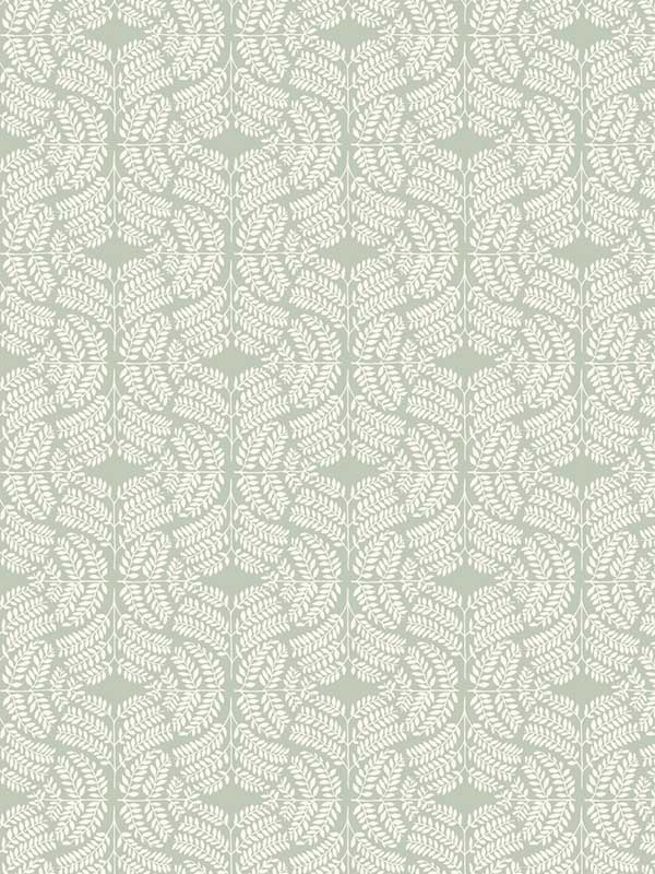Fern Tile Green Wallpaper TL1943 by York Wallpaper for sale at Wallpapers To Go