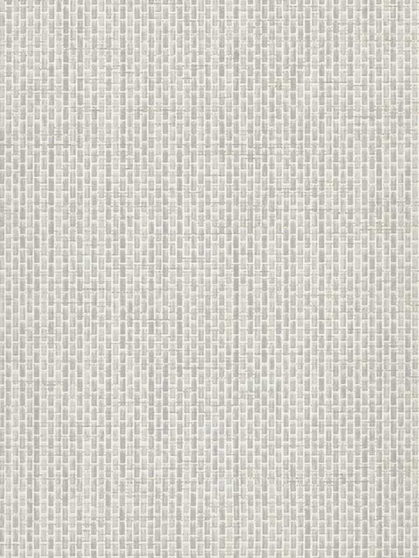 Petite Metro Tile White Off White Wallpaper TD1046N by York Wallpaper for sale at Wallpapers To Go