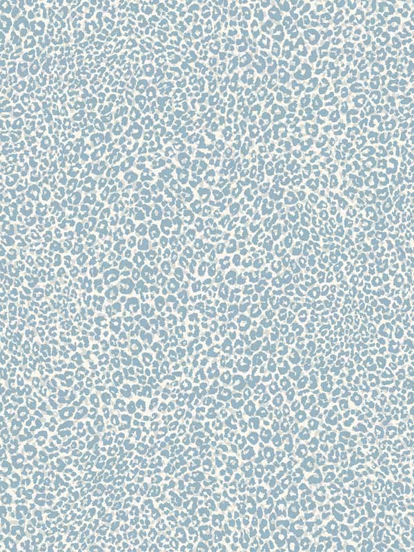 Leopard King Blue Wallpaper TC2685 by York Wallpaper for sale at Wallpapers To Go
