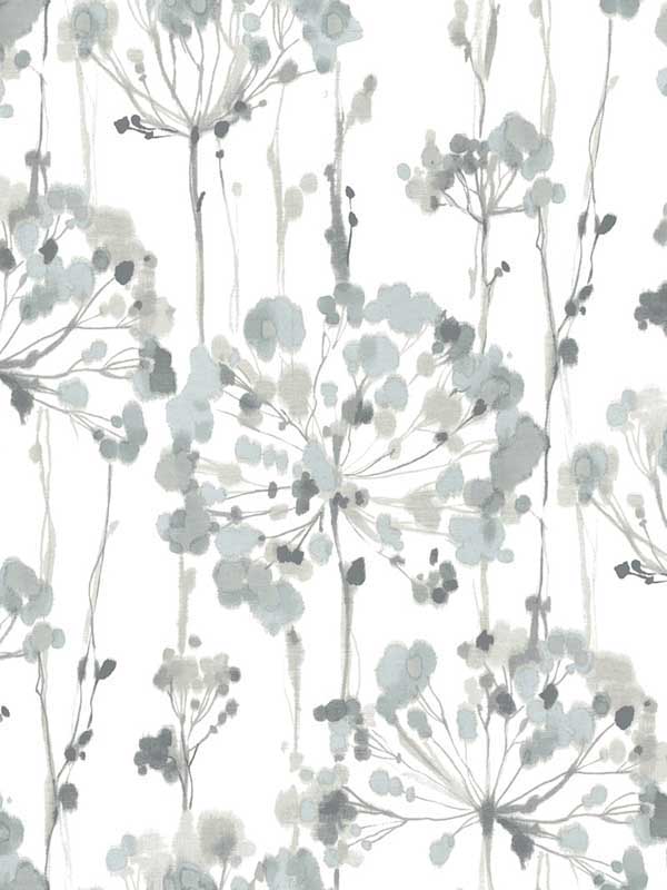 Flourish Blue Gray Wallpaper CI2426 by Candice Olson Wallpaper for sale at Wallpapers To Go