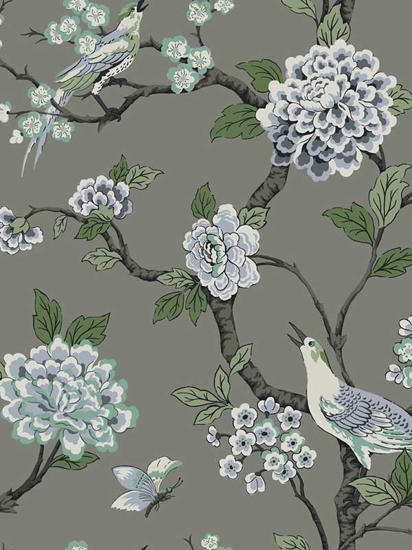 Fanciful Gray Wallpaper GR5933 by York Wallpaper for sale at Wallpapers To Go