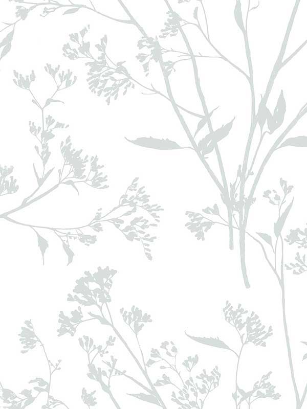 Southport Light Grey Delicate Branches Wallpaper 292780708 by A Street Prints Wallpaper for sale at Wallpapers To Go