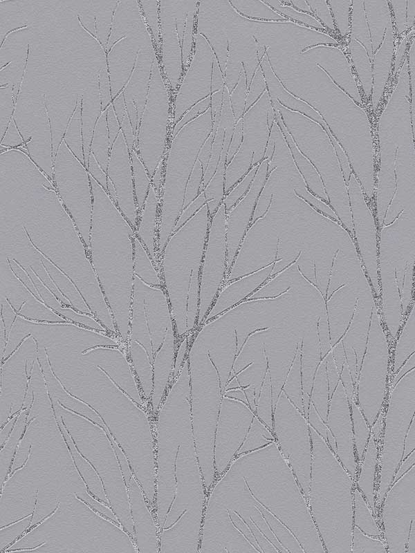 Diani Pewter Metallic Tree Wallpaper 2979372601 by Advantage Wallpaper for sale at Wallpapers To Go