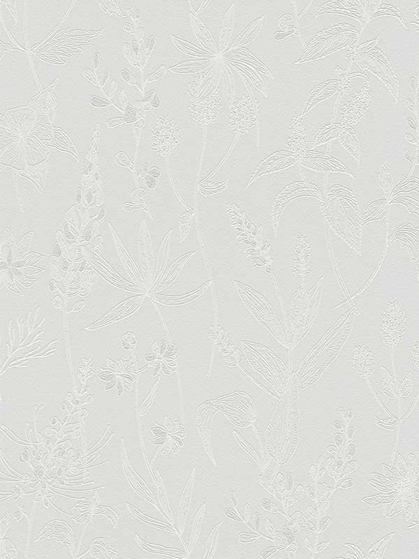 Nami Light Grey Floral Wallpaper 2979373636 by Advantage Wallpaper for sale at Wallpapers To Go