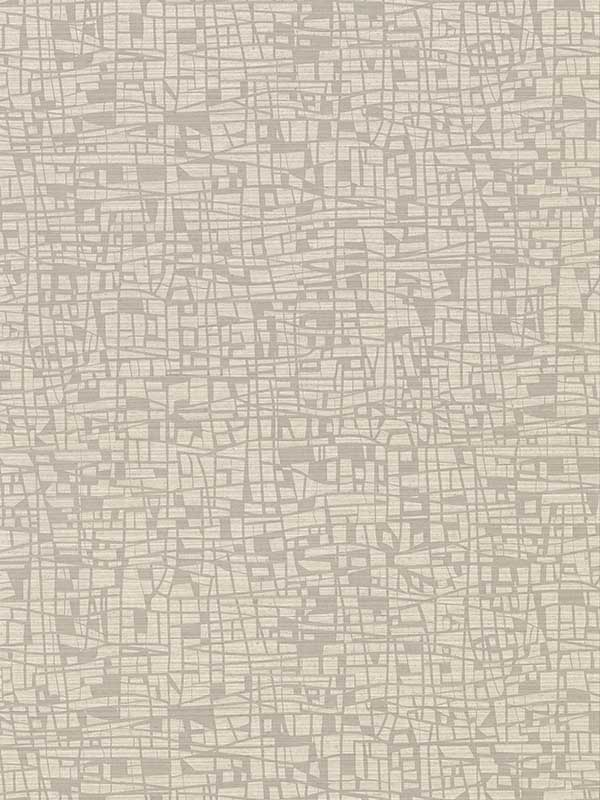 Tiffany Taupe Abstract Geometric Wallpaper 29451112 by Warner Wallpaper for sale at Wallpapers To Go