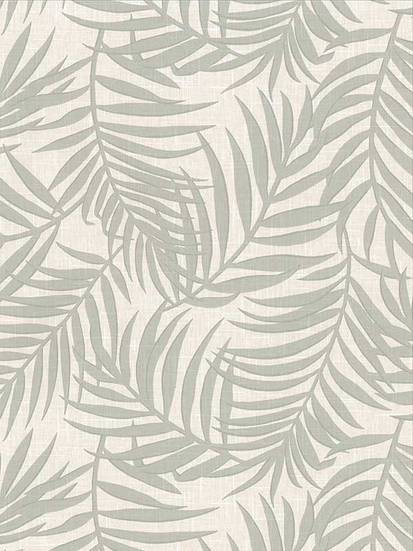 Lanai Beige Fronds Wallpaper 29451134 by Warner Wallpaper for sale at Wallpapers To Go