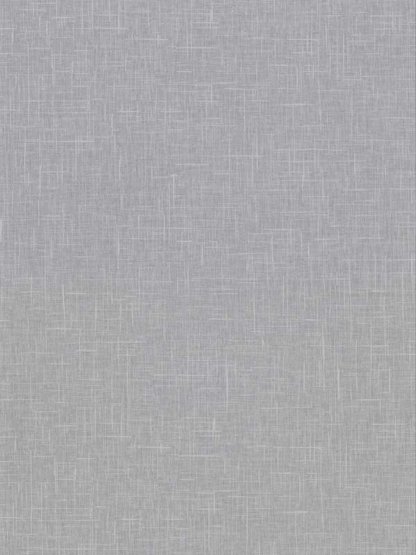 Linville Pewter Faux Linen Wallpaper 29451136 by Warner Wallpaper for sale at Wallpapers To Go