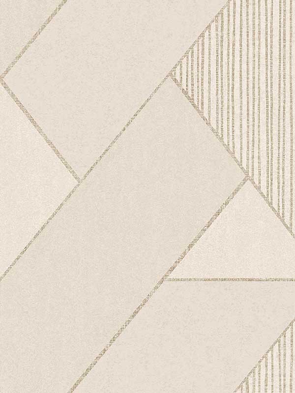 Art Deco Cream Glam Geometric Wallpaper 395830 by Eijffinger Wallpaper for sale at Wallpapers To Go