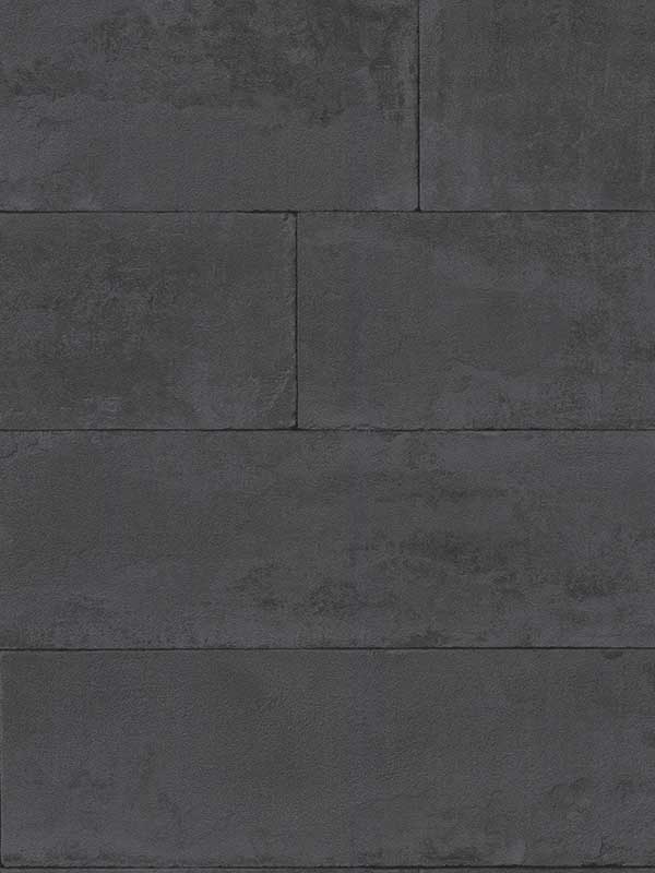 Lanier Black Stone Plank Wallpaper 4015426038 by Advantage Wallpaper for sale at Wallpapers To Go