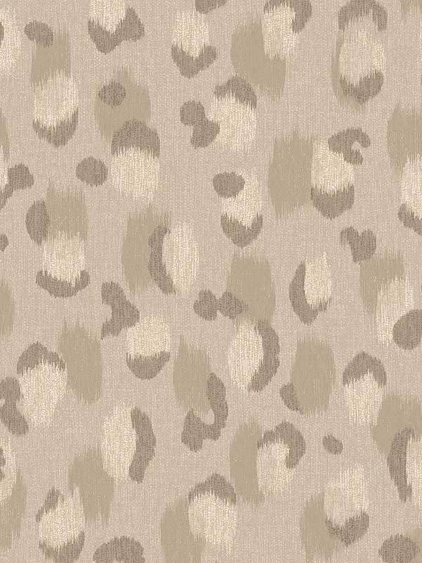 Javan Taupe Leopard Wallpaper 300541 by Eijffinger Wallpaper for sale at Wallpapers To Go