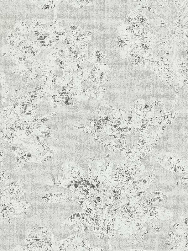 Kala Platinum Floral Wallpaper 401986459 by A Street Prints Wallpaper for sale at Wallpapers To Go
