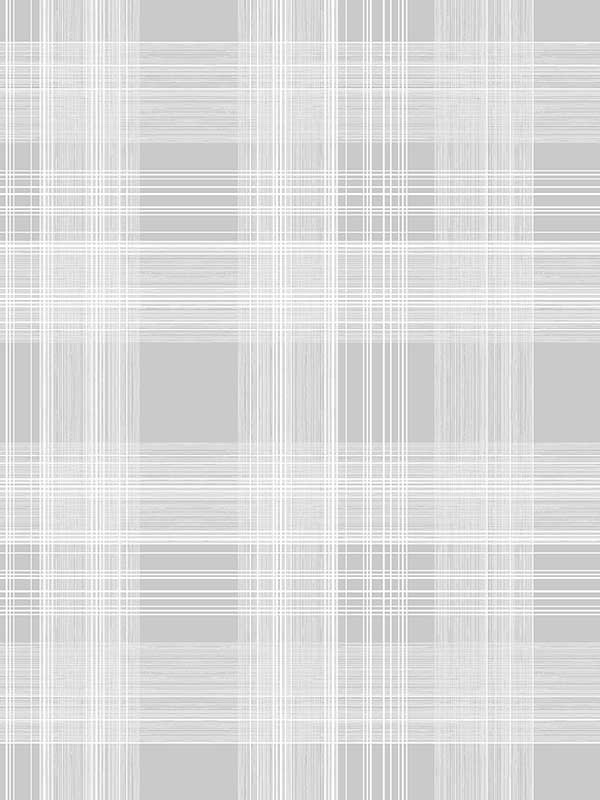 Rad Plaid Harbor Grey Wallpaper SG10008 by NextWall Wallpaper for sale at Wallpapers To Go
