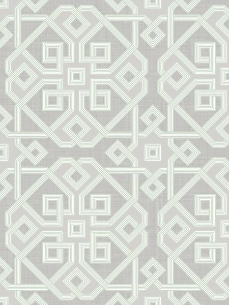 Greek Lattice Metallic Wallpaper MG40204 by Pelican Prints Wallpaper for sale at Wallpapers To Go
