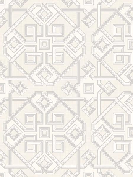 Greek Lattice Metallic Wallpaper MG40208 by Pelican Prints Wallpaper for sale at Wallpapers To Go
