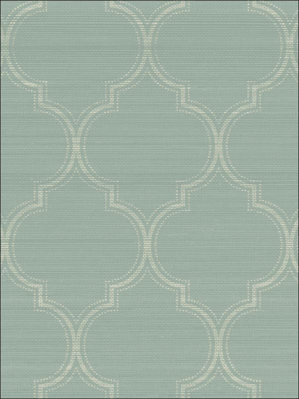 Grasscloth Trellis Dots Wallpaper BL41504 by Wallquest Wallpaper for sale at Wallpapers To Go