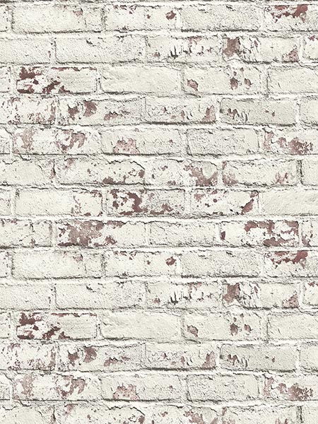 Distressed Brick Wallpaper IR70101 by Pelican Prints Wallpaper for sale at Wallpapers To Go
