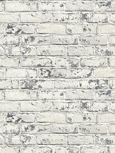 Distressed Brick Wallpaper IR70108 by Pelican Prints Wallpaper for sale at Wallpapers To Go