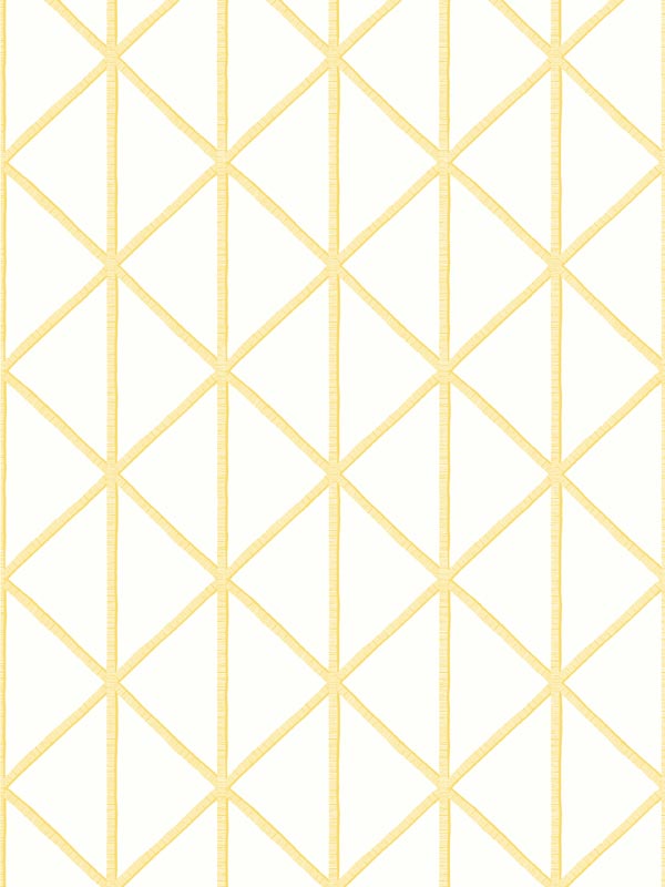 Box Kite Yellow Wallpaper T10136 by Thibaut Wallpaper for sale at Wallpapers To Go