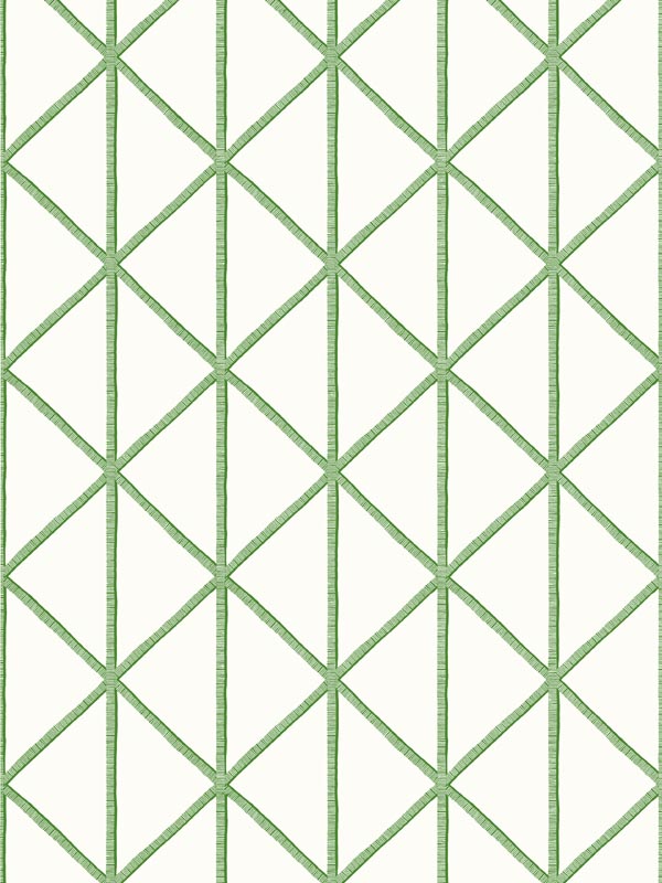 Box Kite Emerald Green Wallpaper T10138 by Thibaut Wallpaper for sale at Wallpapers To Go