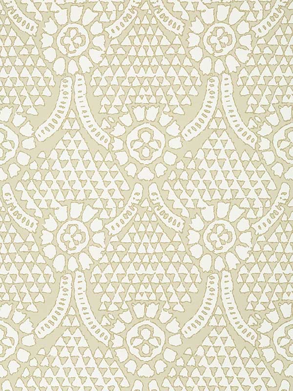 Chamomile Beige Wallpaper T14319 by Thibaut Wallpaper for sale at Wallpapers To Go