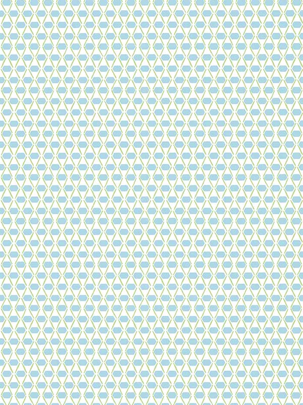 Denver Spa Blue and Green Wallpaper T14328 by Thibaut Wallpaper for sale at Wallpapers To Go