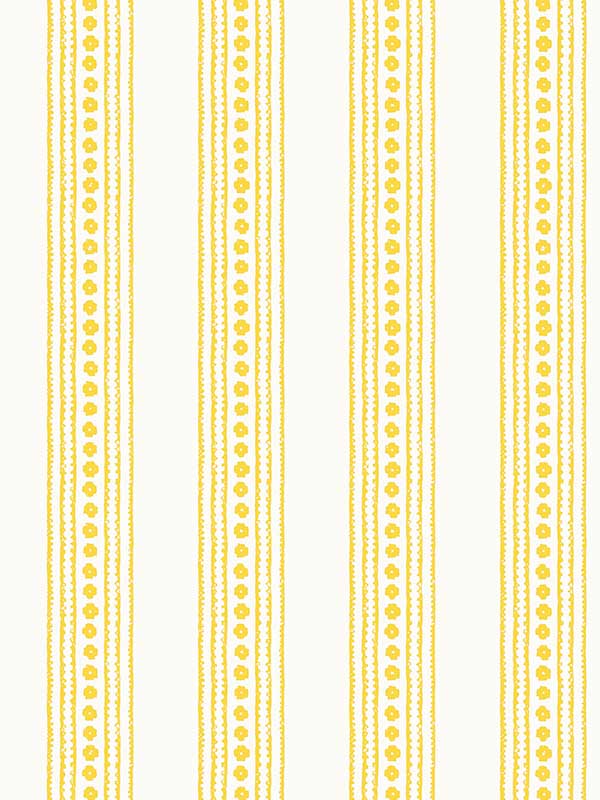 New Haven Stripe Yellow Wallpaper T10610 by Thibaut Wallpaper for sale at Wallpapers To Go