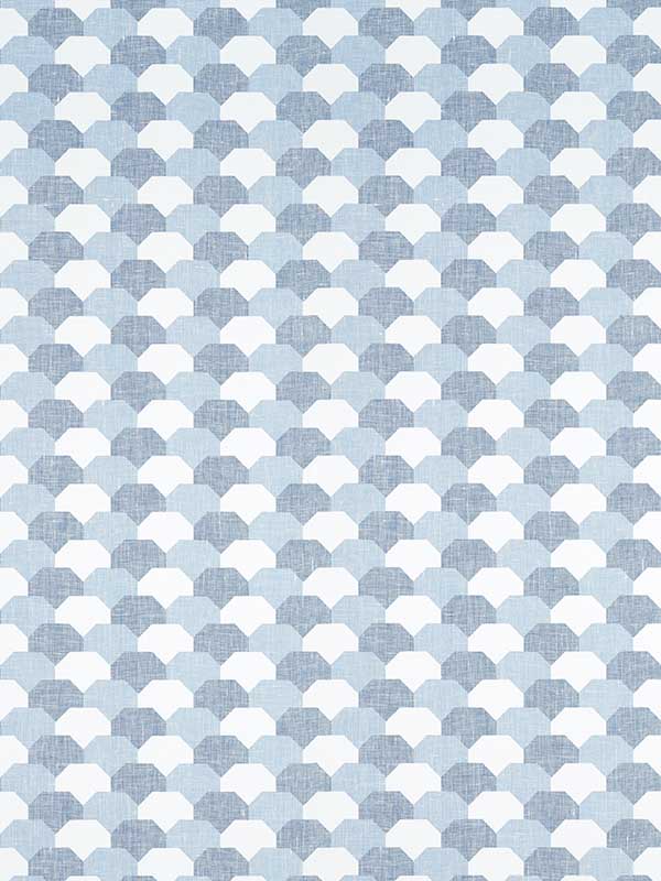 Hidden Hills Navy and White Wallpaper T27010 by Thibaut Wallpaper for sale at Wallpapers To Go