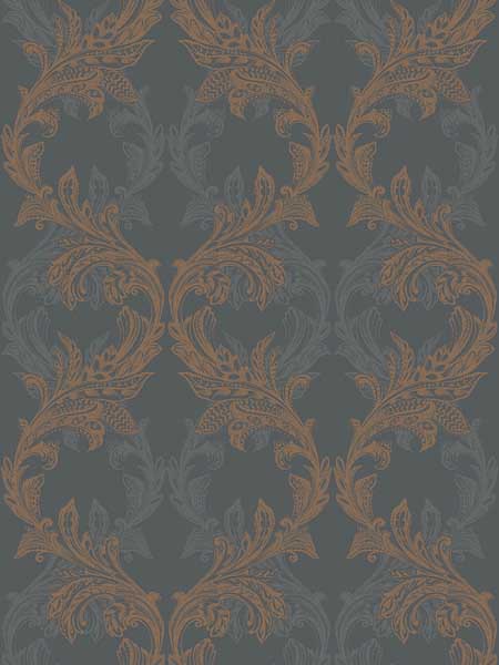Damask Wallpaper SK90806 by Pelican Prints Wallpaper for sale at Wallpapers To Go