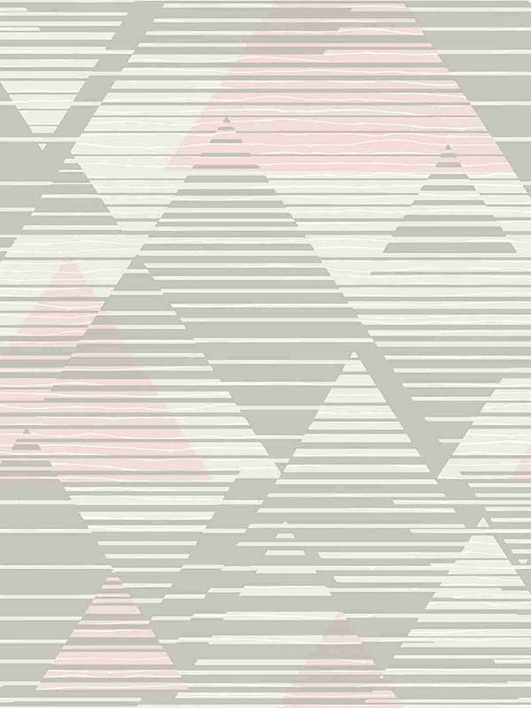Abstract Triangles Striped Wallpaper SK30002 by Wallquest Wallpaper for sale at Wallpapers To Go