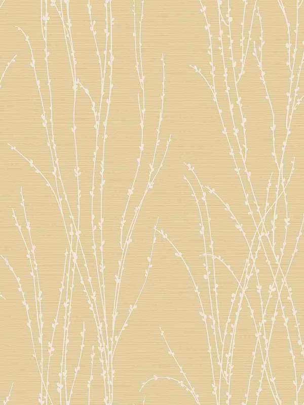 Botanicals Branches Glitter Wallpaper SK30020 by Wallquest Wallpaper for sale at Wallpapers To Go