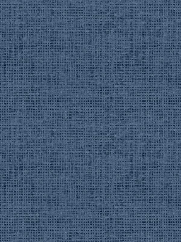 Nimmie Navy Woven Grasscloth Wallpaper 312210002 by Chesapeake Wallpaper for sale at Wallpapers To Go