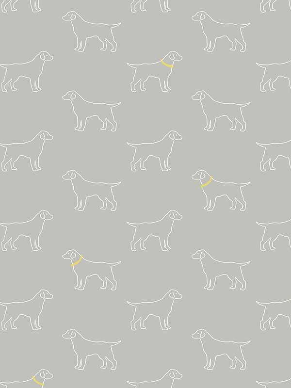Yoop Slate Dog Wallpaper 312210403 by Chesapeake Wallpaper for sale at Wallpapers To Go