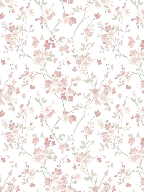 Glinda Rose Floral Trail Wallpaper 312210908 by Chesapeake Wallpaper for sale at Wallpapers To Go