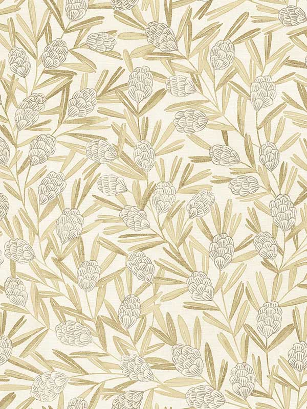 Zulma Gold Decorative Botanical Wallpaper 297026103 by A Street Prints Wallpaper for sale at Wallpapers To Go