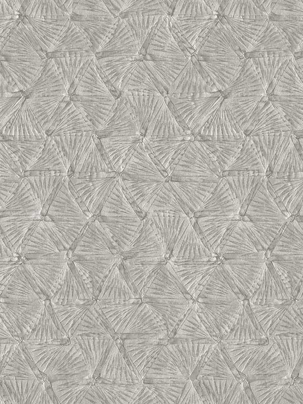 Wright Pewter Textured Triangle Wallpaper 297026115 by A Street Prints Wallpaper for sale at Wallpapers To Go