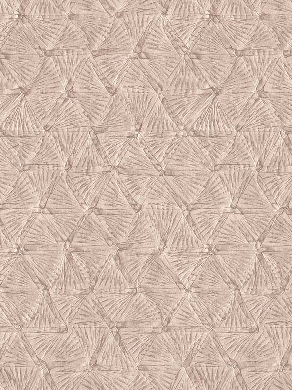 Wright Rose Gold Textured Triangle Wallpaper 297026118 by A Street Prints Wallpaper for sale at Wallpapers To Go