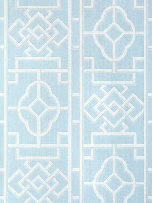 Gateway Spa Blue Wallpaper T13311 by Thibaut Wallpaper for sale at Wallpapers To Go
