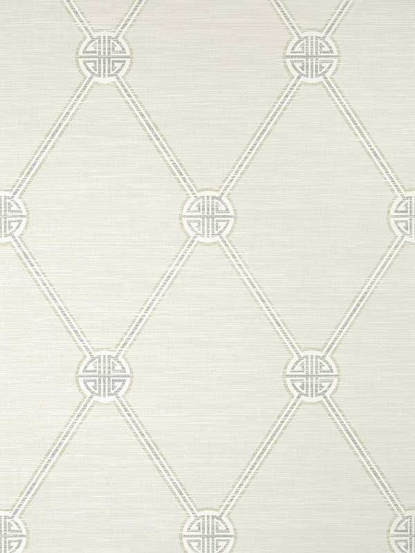 Turnberry Trellis Neutral Wallpaper T13349 by Thibaut Wallpaper for sale at Wallpapers To Go
