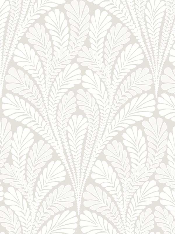 Shell Damask Neutral Pearl Wallpaper BW3952 by York Wallpaper for sale at Wallpapers To Go