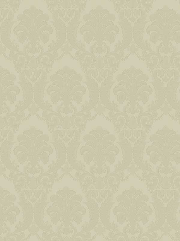 Renatta Gold Damask Wallpaper 405821777 by Brewster Wallpaper for sale at Wallpapers To Go