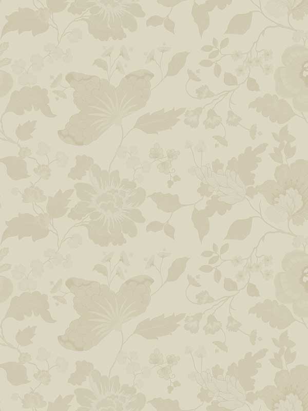 Vittoria Cream Floral Wallpaper 405824842 by Brewster Wallpaper for sale at Wallpapers To Go