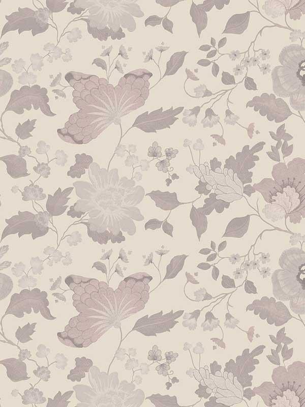 Vittoria Rose Floral Wallpaper 405824845 by Brewster Wallpaper for sale at Wallpapers To Go