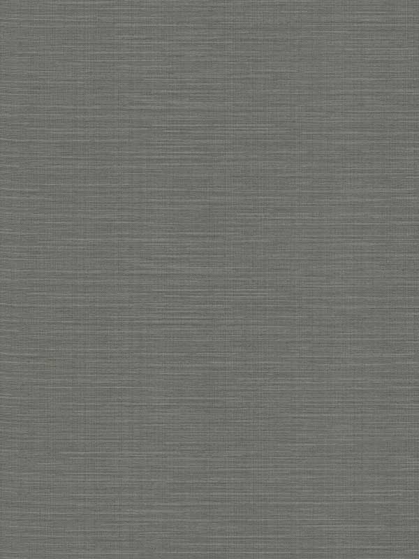 Bay Ridge Charcoal Faux Grasscloth Wallpaper 29842783 by Warner Wallpaper for sale at Wallpapers To Go