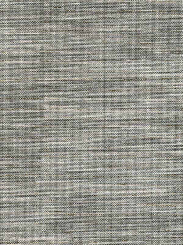 Bay Ridge Grey Faux Grasscloth Wallpaper 29848016 by Warner Wallpaper for sale at Wallpapers To Go