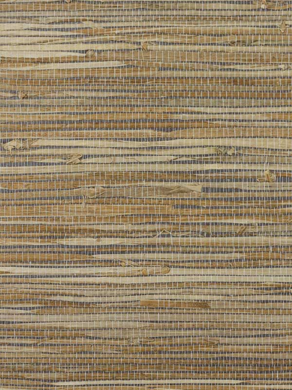 Hemp Skin Tightweave Honey Brown and Charcoal Wallpaper LN11829 by Seabrook Wallpaper for sale at Wallpapers To Go