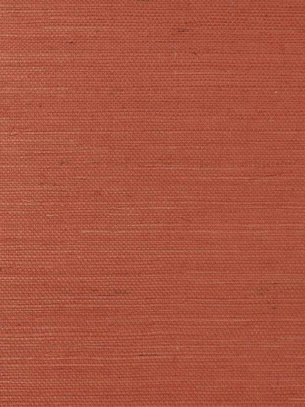 Sisal Blood Orange Wallpaper LN11841 by Seabrook Wallpaper for sale at Wallpapers To Go