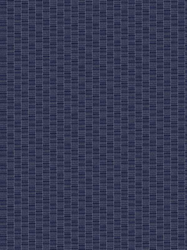Deco Spliced Stripe Denim Blue Wallpaper KTM1417 by Seabrook Wallpaper for sale at Wallpapers To Go