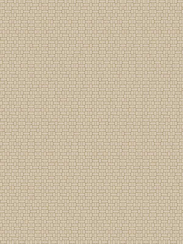 Capsule Geometric Metallic Gold and Parchment Wallpaper KTM1632 by Seabrook Wallpaper for sale at Wallpapers To Go