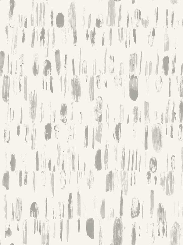Dwell Grey Brushstrokes Wallpaper 297390204 by A Street Prints Wallpaper for sale at Wallpapers To Go
